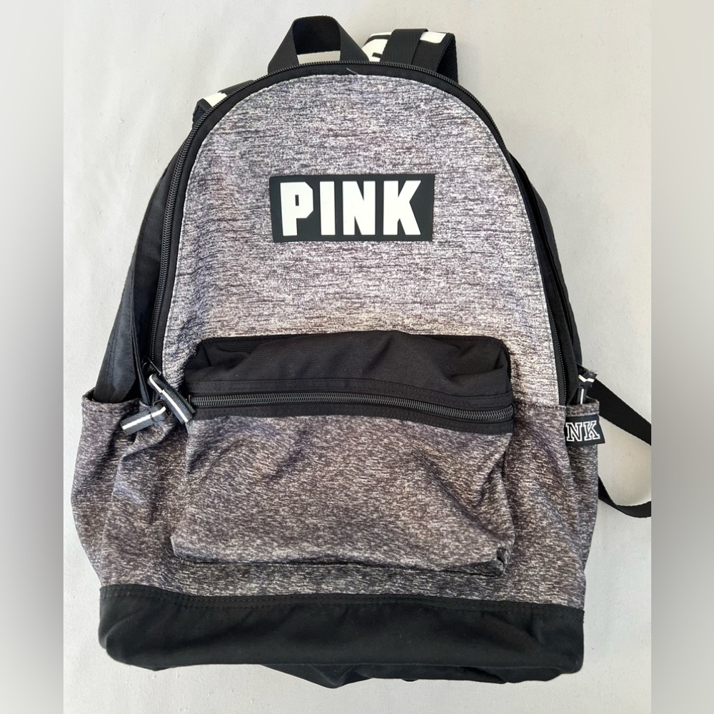 Victoria's Secret PINK Campus Backpack Laptop Travel‎ Book Bag Tote - Picture 3 of 14